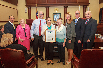 County Freeolder Recognize Parkinson's Month